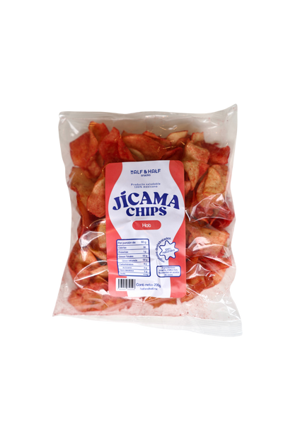 Jicama Chips Hot 200gr Half & Half