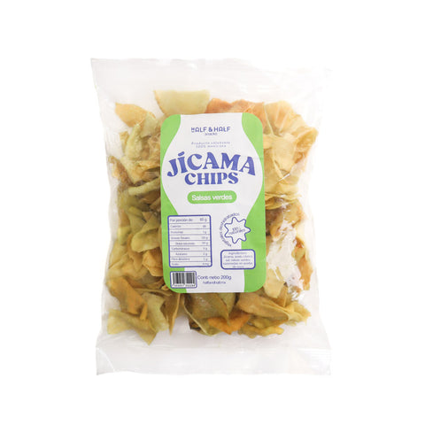 Jicama Salsas Verdes Chips