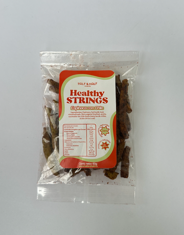 Healthy Strings Espinaca con Chile