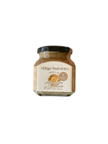 Crema de Almendras y Cacahuate - Elige Nutrirte