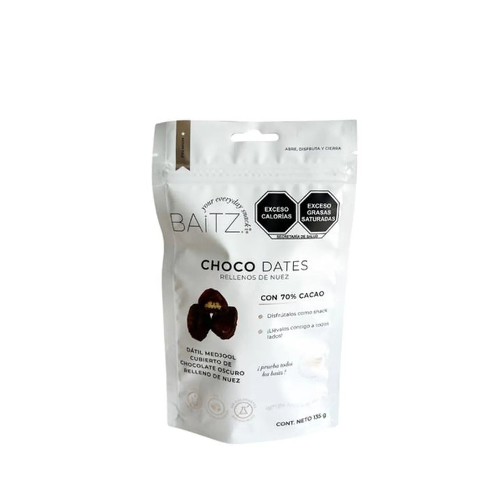 Baitz / Choco Dates relleno de Nuez