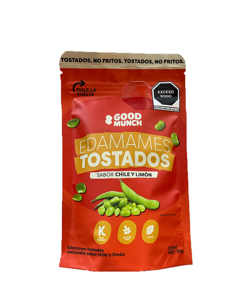 Good Munch Edamames Chile Limon