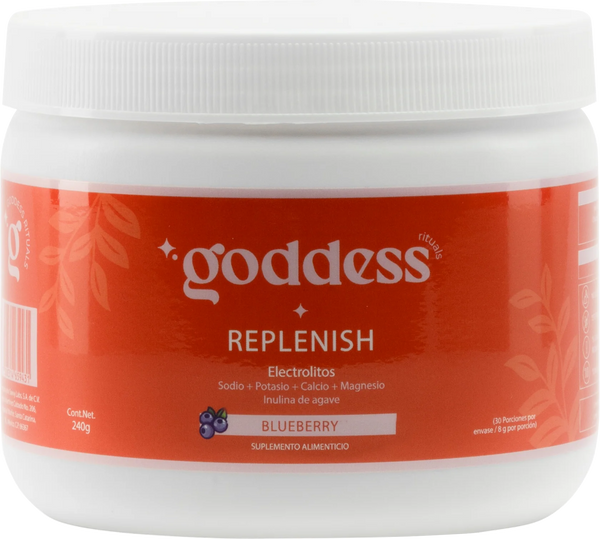 GODDESS Replenish Blueberry CON CAFEÍNA